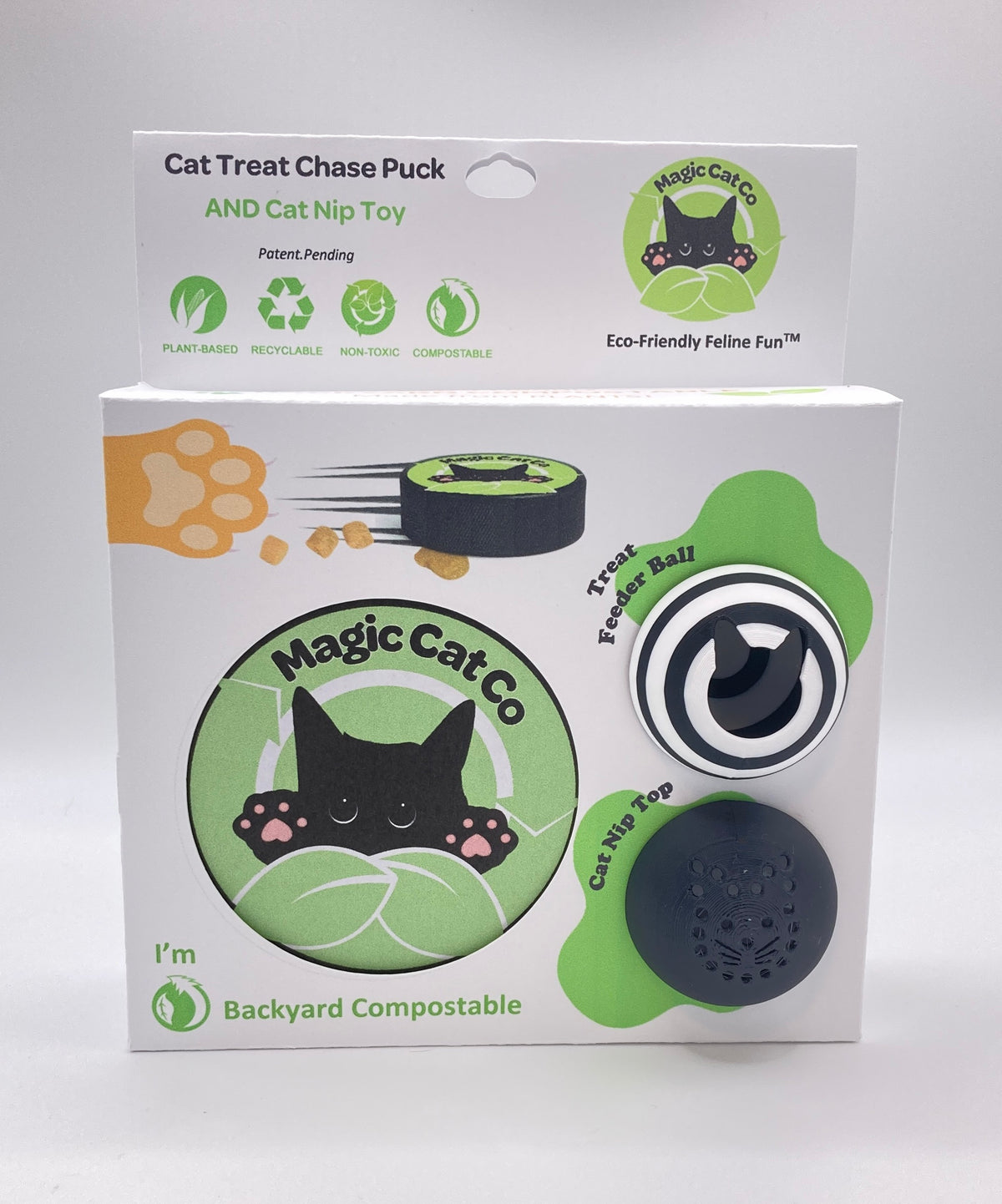 Cat Treat Chase Pucks