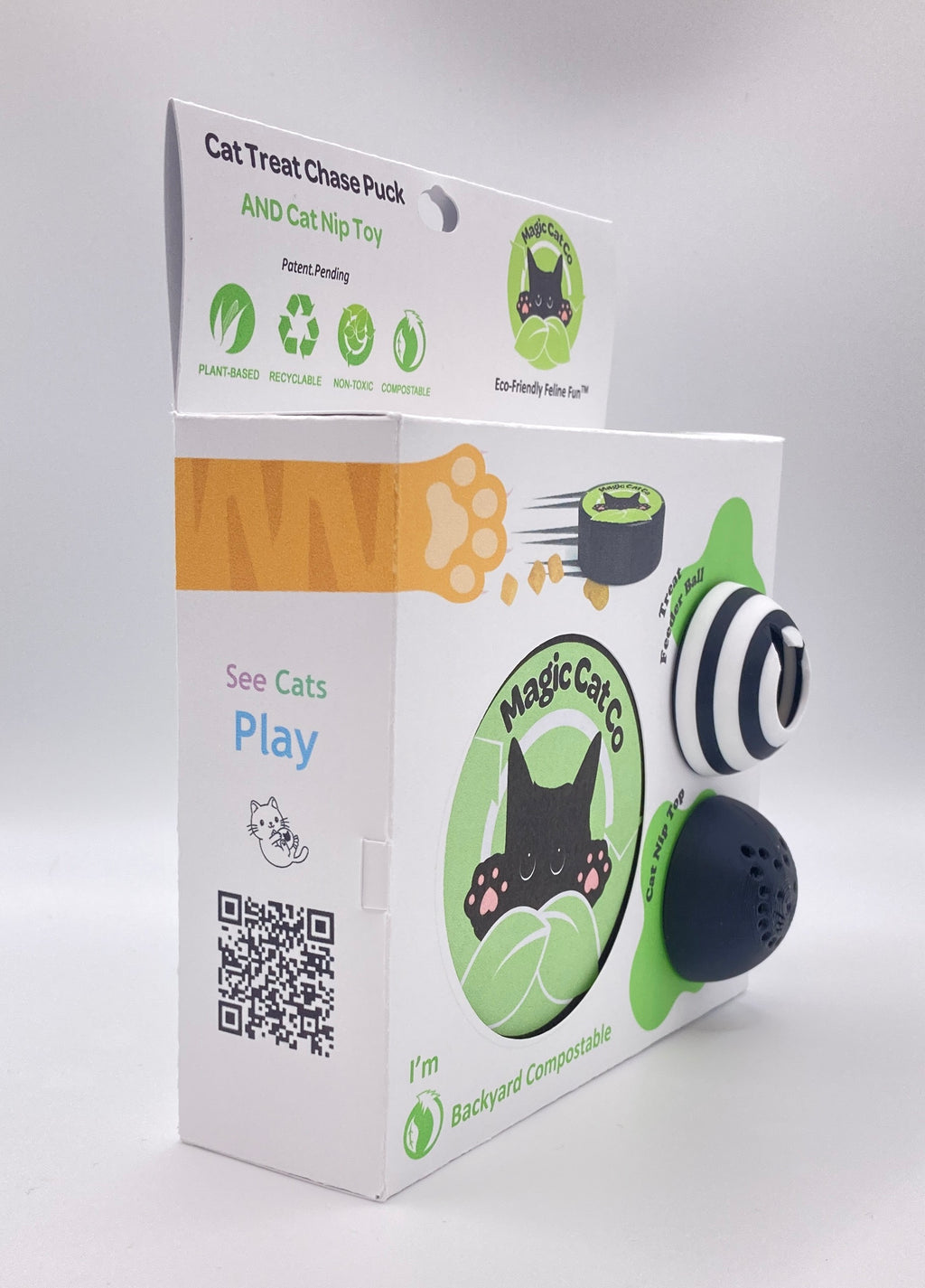 Cat Treat Chase Pucks