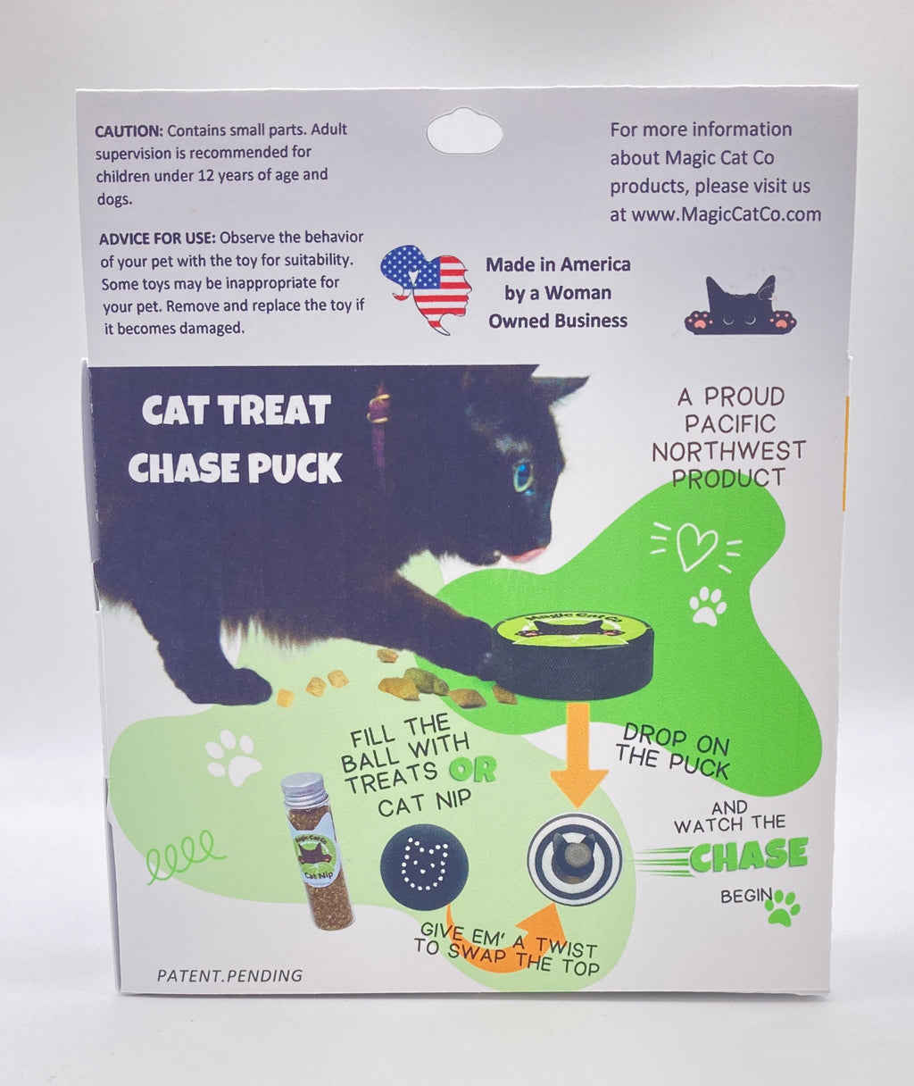 Cat Treat Chase Pucks